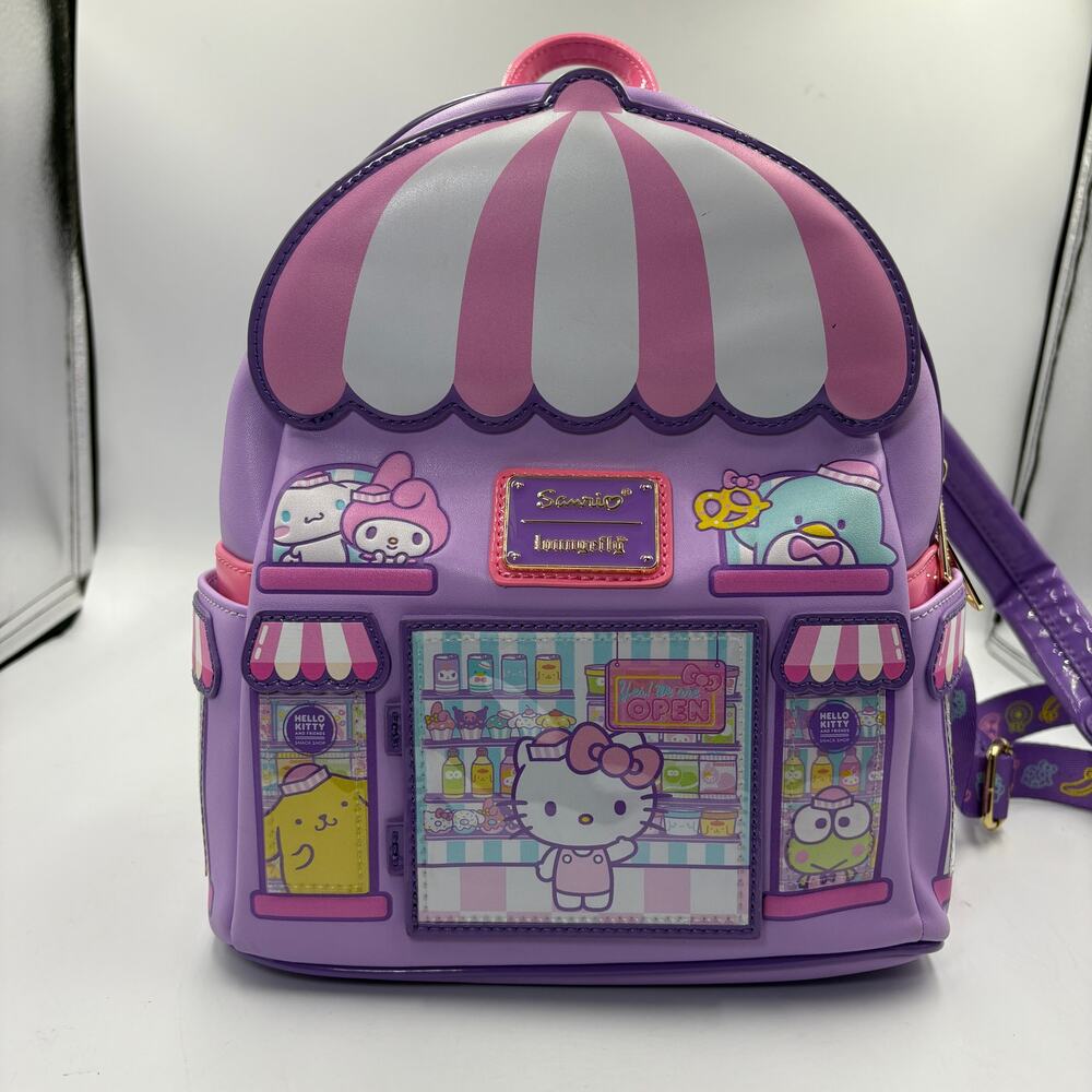 Loungefly Sanrio Hello Kitty Friends NYCC 2025 Bakery Pop! in Bag Mini Backpack